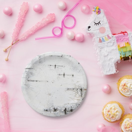 Melkbarstpatroon Papieren Bordje (Feest)
