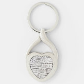 Melkbarstpatroon Sleutelhanger (Voorkant)