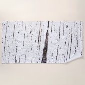 Melkbarstpatroon Strandlaken (Voorkant)