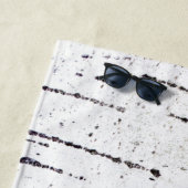 Melkbarstpatroon Strandlaken (In situ)