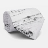 Melkbarstpatroon Stropdas (Opgerold)