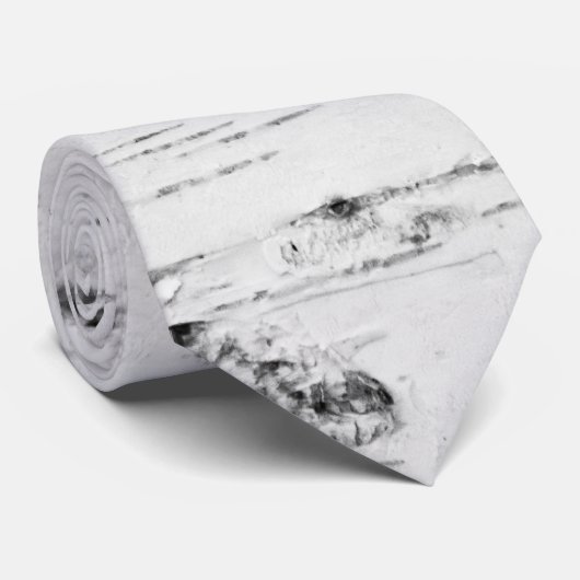 Melkbarstpatroon Stropdas (Opgerold)