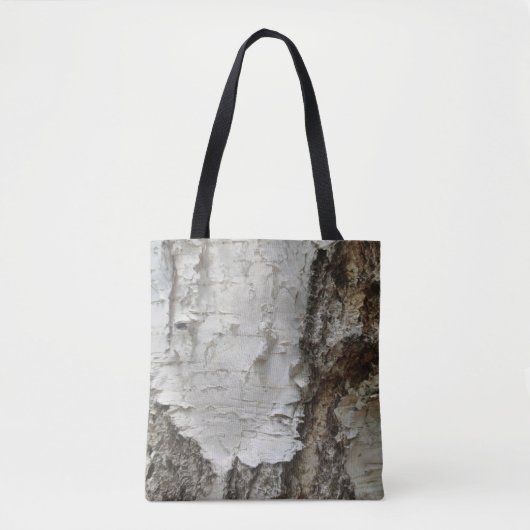 Melkbarstpatroon Tote Bag (Voorkant)