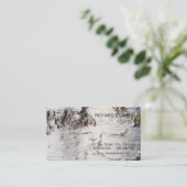 Melkbarstpatroon Visitekaartje (Staand voorkant)