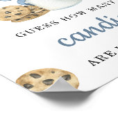 Melkboog - Hoeveel snoepjes zitten er in de pot Poster (Hoek)