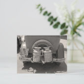 Melkbussen, 1939 briefkaart (Staand voorkant)