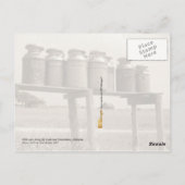  melkbussen briefkaart (Achterkant)