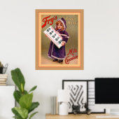  melkchocolaat ~  Adverteren Poster (Thuiskantoor)