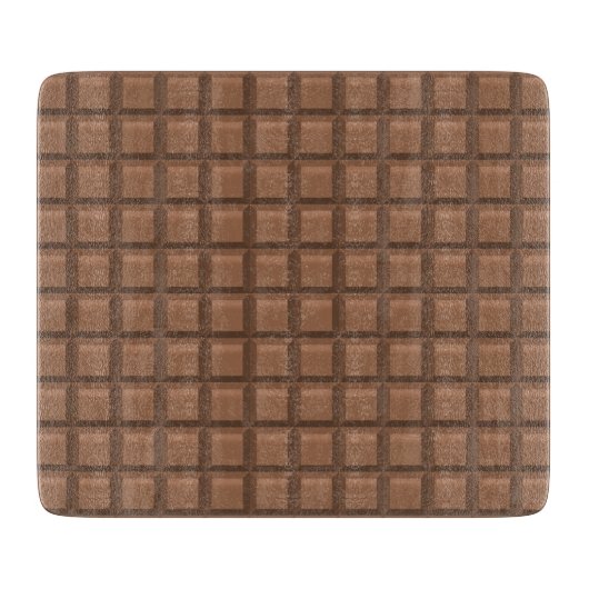 Melkchocolaatstaaf Snijplank (Voorkant)