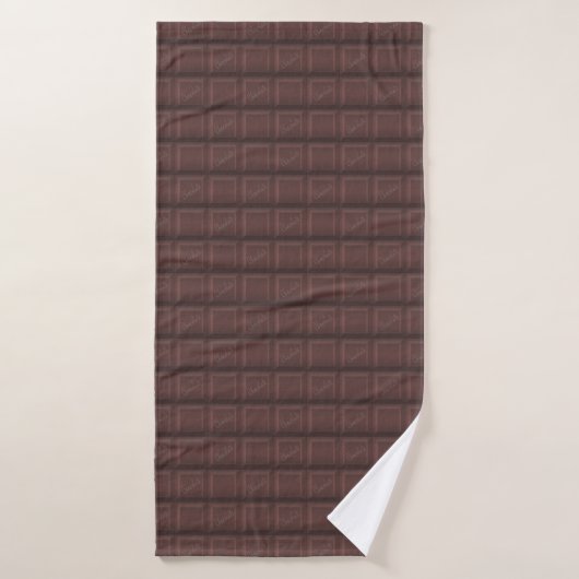 Melkchocolade Badhanddoek (Badhanddoek)