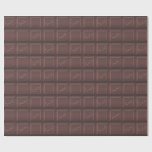 Melkchocolade Cadeaupapier (Vlak)