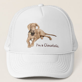 Melkchocolade Dane - ik ben een Chocoholic. Trucker Pet