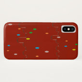 Melkchocolade fontain Case-Mate iPhone case (Achterkant (horizontaal))