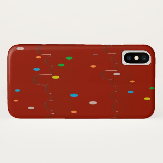 Melkchocolade fontain Case-Mate iPhone case (Achterkant (horizontaal))