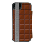 Melkchocolade Incipio iPhone Portemonnee Hoesje (Agenda Achterkant)