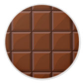 Melkchocolade Keramische Knop (Voorkant)