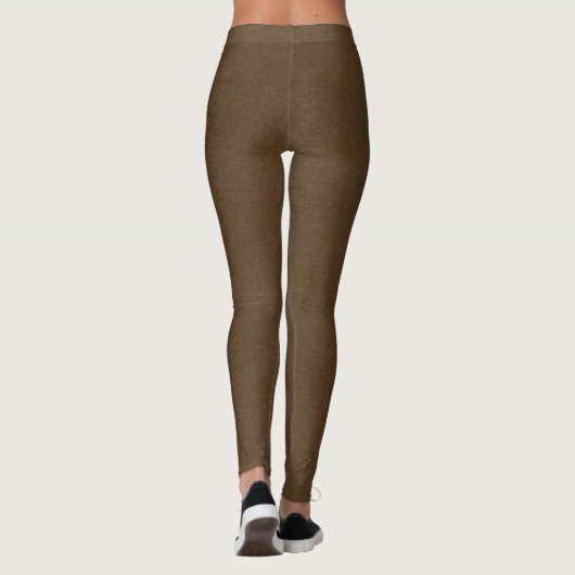 Melkchocolade Leggings (Achterkant)