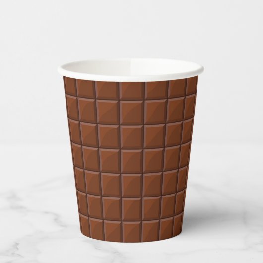 Melkchocolade Papieren Bekers (Links)