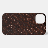 Melkchocolade-Snoep bedekt Camo iPhone Case iPhone Hoesje (Achterkant horizontaal)