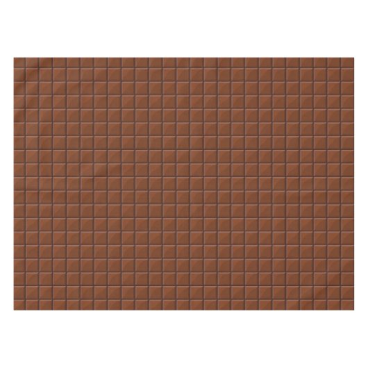 Melkchocolade Tafelkleed (Voorkant (Horizontaal))