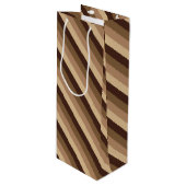 Melkchocolade Wijn Cadeautas (Voorkant Gekanteld)