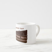 Melkchocoladetaart. Espresso Kop (Voorkant rechts)
