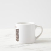Melkchocoladetaart. Espresso Kop (Rechts)