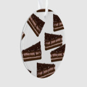 Melkchocoladetaart. Ornament (voorkant)