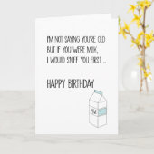 Melkdagkaart Kaart (Gele Bloem)