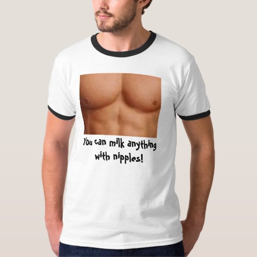 melken t-shirt (Voorkant)