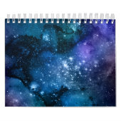 Melkers van sterrenstelsels Sterrenhemel Blauwe lu Kalender (Hoes)