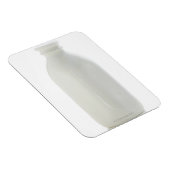 Melkfles op witte achtergrond magneet (Rechterzijde)