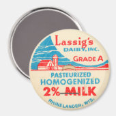  melkfles Pet Magneet (Voorkant / Achterkant)