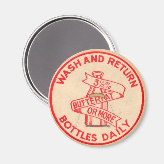  melkfles Pet Magneet (Voorkant / Achterkant)