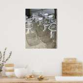 Melkflessen Poster (Keuken)