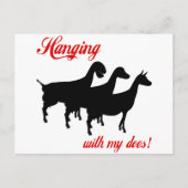 Melkgeiten Briefkaart (Voorkant)