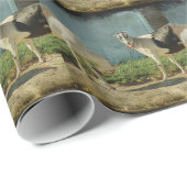 Melkgeiten Cadeaupapier (Rol Hoek)