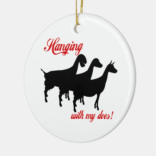 Melkgeiten Keramisch Ornament (Links)