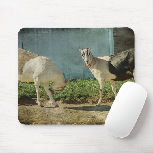 Melkgeiten Muismat (Met muis)