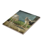 Melkgeiten Tegeltje (Zijkant)