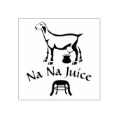 Melkgereedschap voor zwarte en witte geiten rubberstempel (Afrduk)