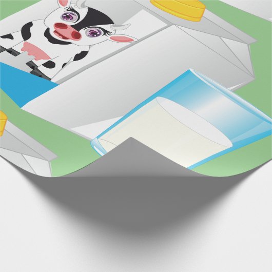 Melkglas Cadeaupapier (Hoek)