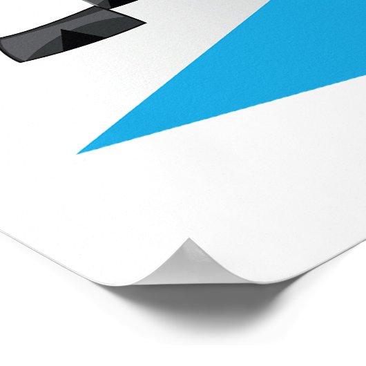 Melkglas Poster (Hoek)