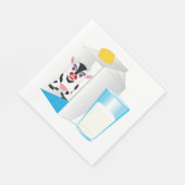 Melkglas Servet (Hoek)