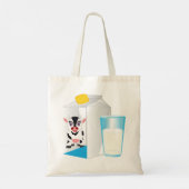 Melkglas Tote Bag (Achterkant)