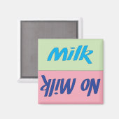 Melkherinnering Magnet (Voorkant / Achterkant)