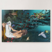 Melkhoudende Rozen Tuin Legpuzzel (Horizontaal)