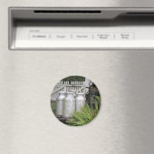 Melkkarnen in Stogumber Station, Somerset, Verenig Magneet (Insitu (Vaatwasser))