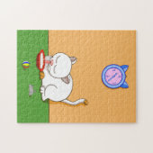 Melkkat Legpuzzel (Horizontaal)
