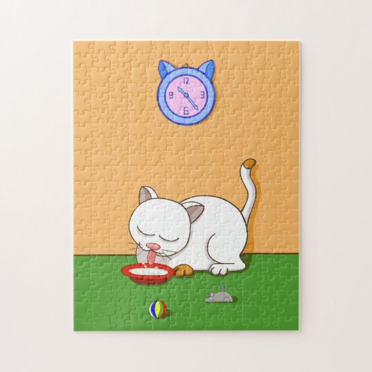 Melkkat Legpuzzel (Verticaal)